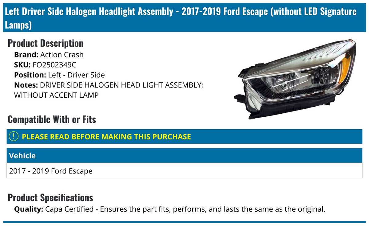 2017 ford escape parts diagram
