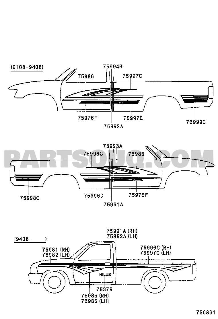 4runner parts diagram