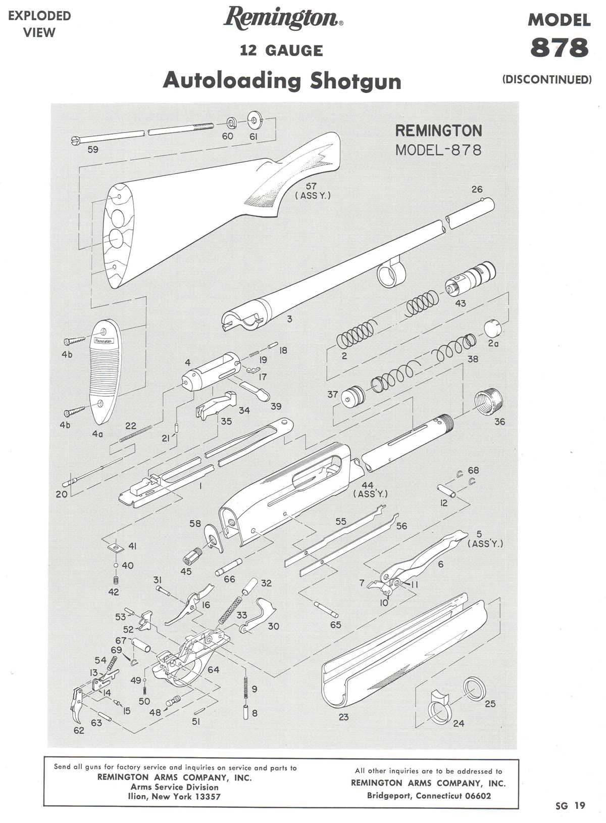 870 remington parts diagram