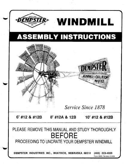 aermotor windmill parts diagram