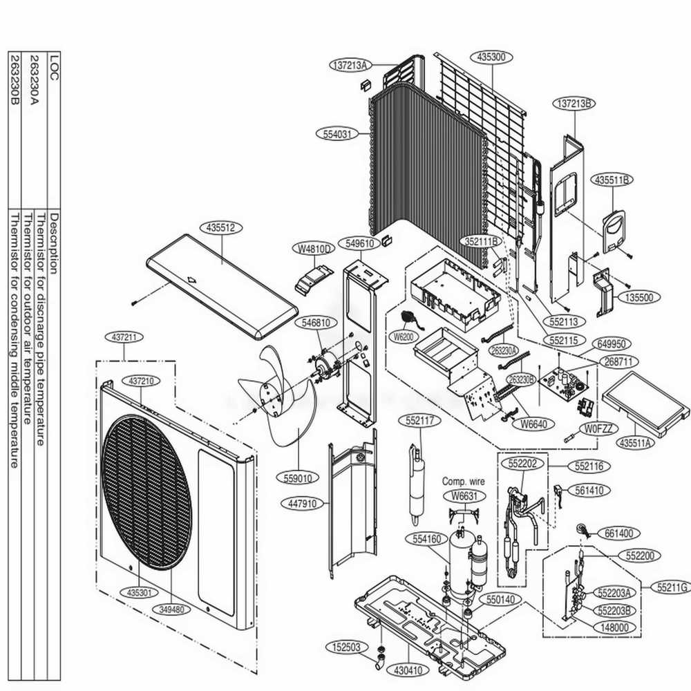aircon parts diagram aircon parts diagram