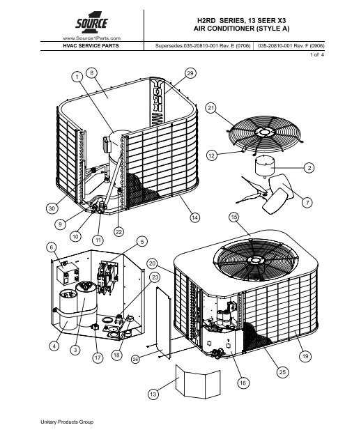 aircon parts diagram aircon parts diagram