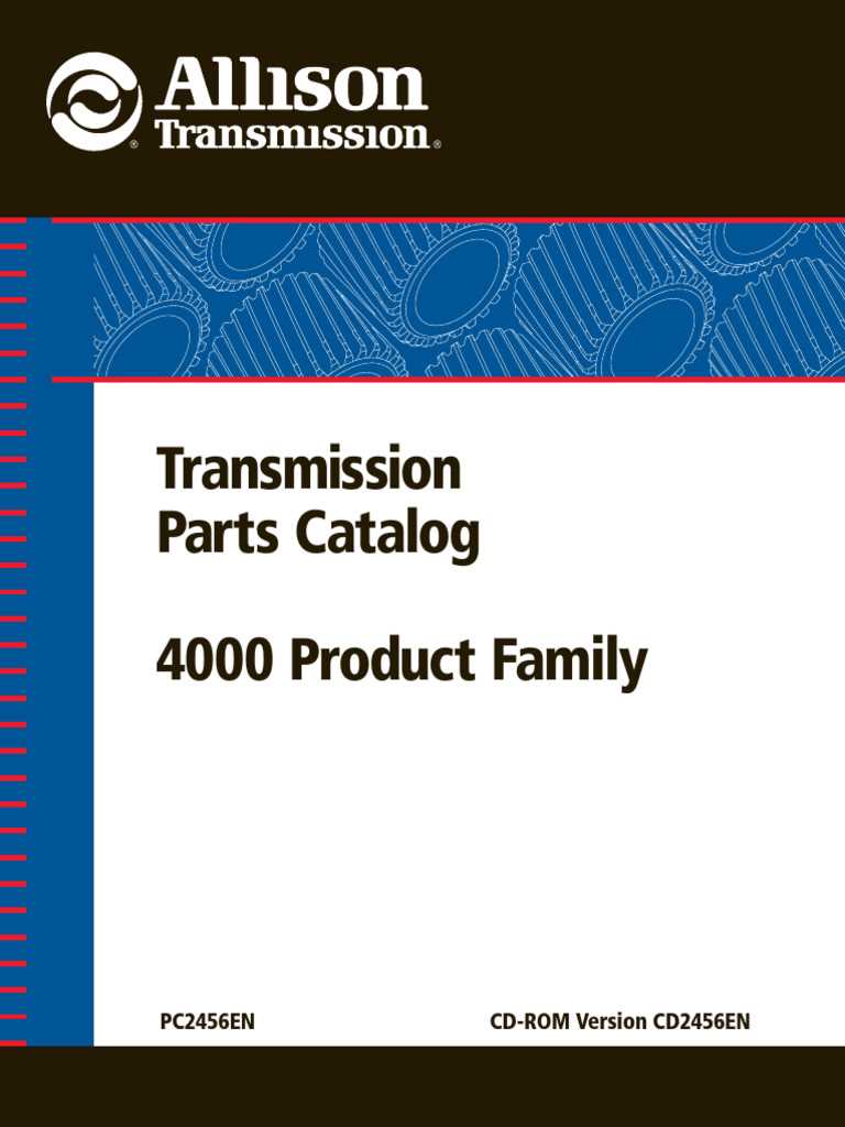 allison transmission 3000 parts diagram
