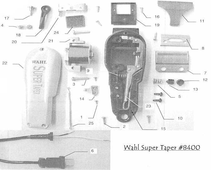assembly wahl clipper parts diagram assembly wahl clipper parts diagram