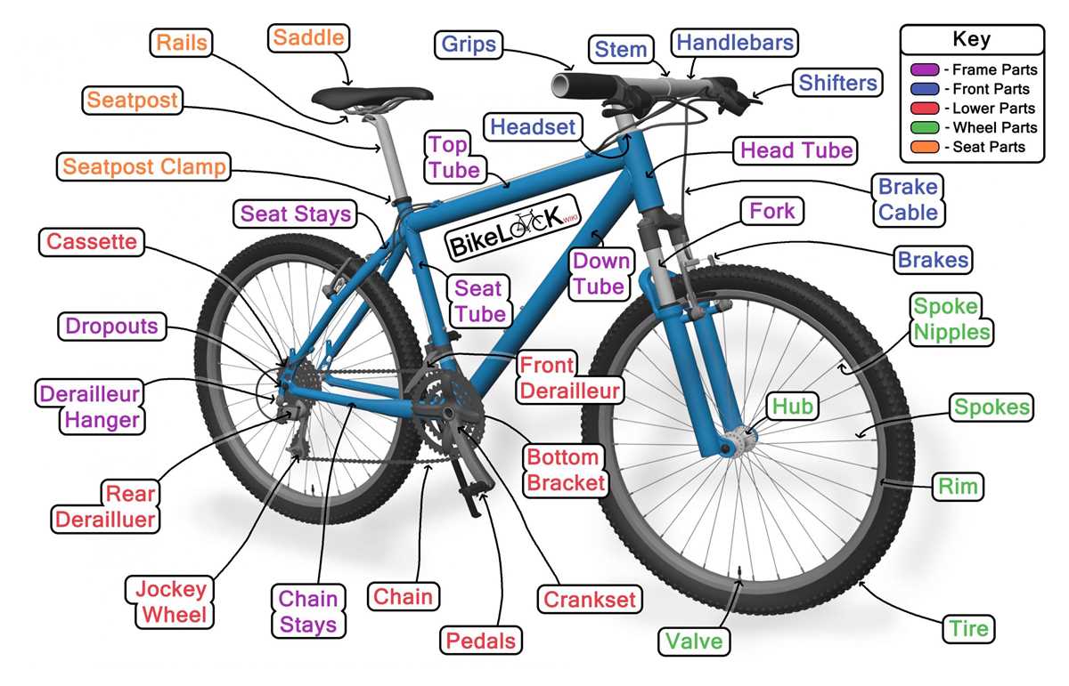 bike wheel parts diagram