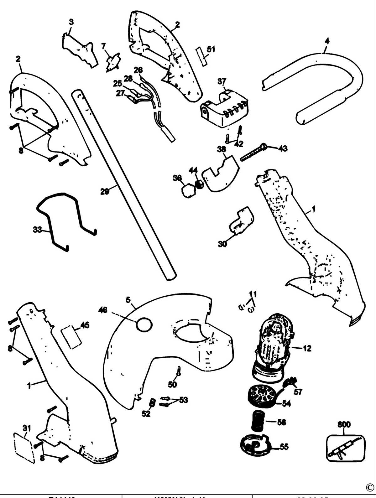 black and decker gh900 parts diagram