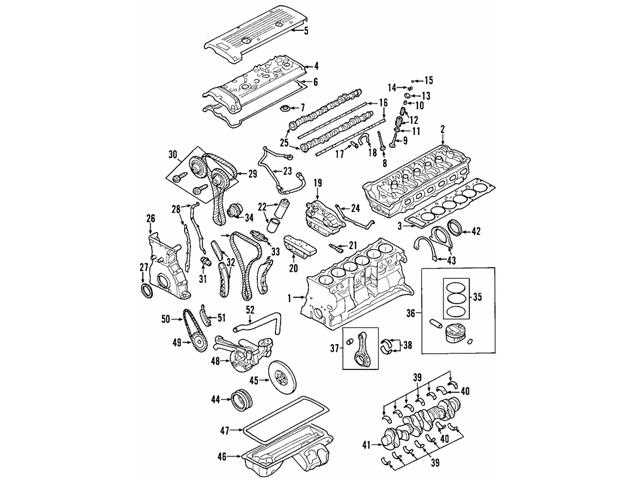 bmw engine parts diagram