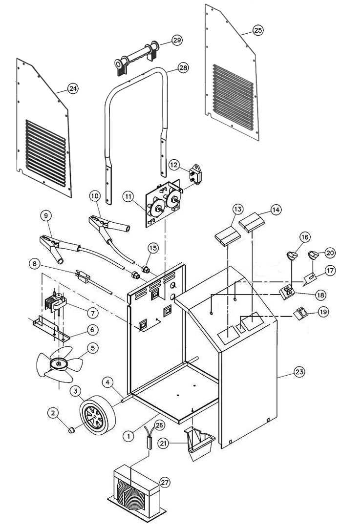 century electric motor parts diagram