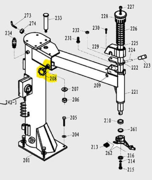 coats 4040 tire machine parts diagram