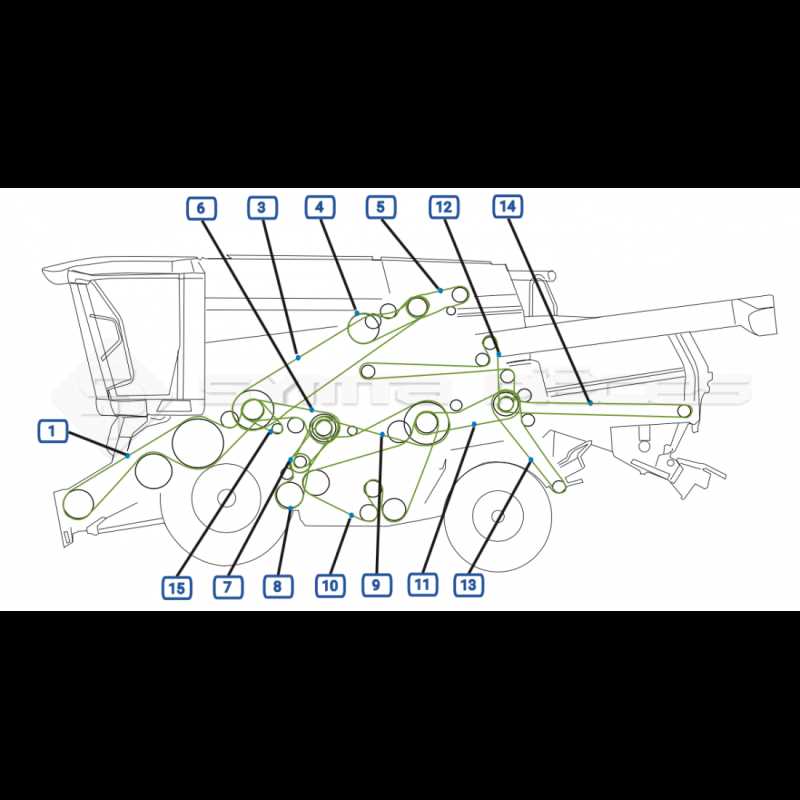 combine harvester parts diagram combine harvester parts diagram