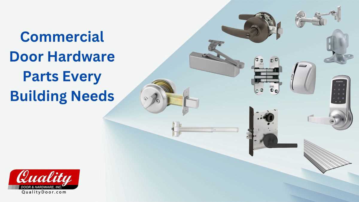 commercial door parts diagram