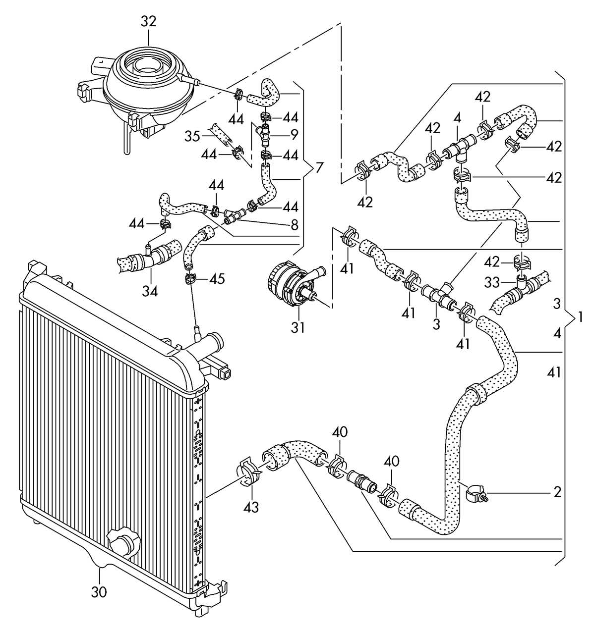 cooling system vw 2.0 engine parts diagram cooling system vw 2.0 engine parts diagram