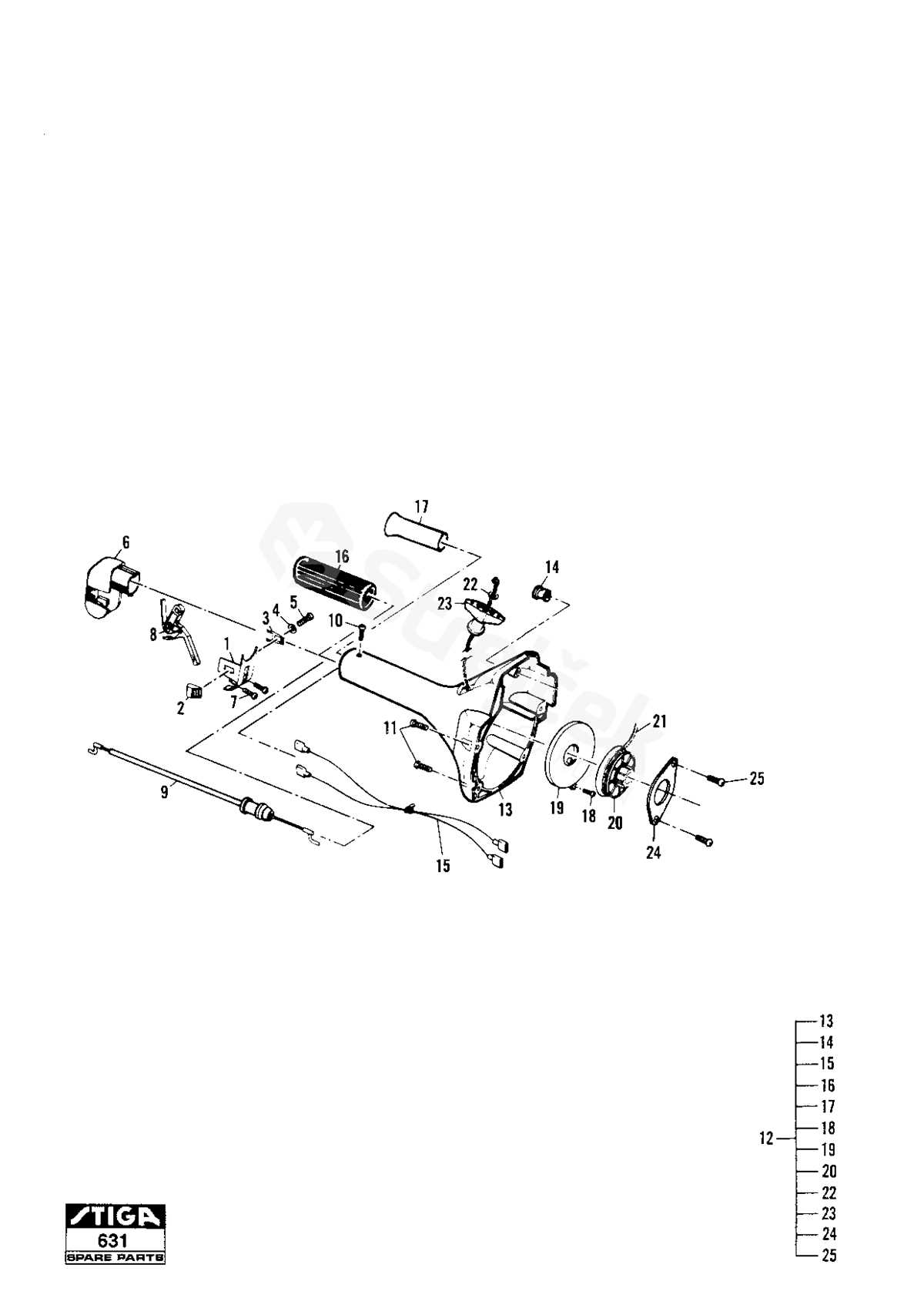 craftsman 25cc weed eater parts diagram