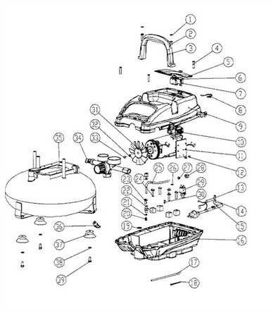 craftsman air compressor parts diagram