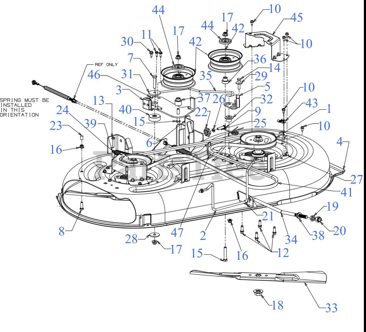 craftsman model 917 parts diagram