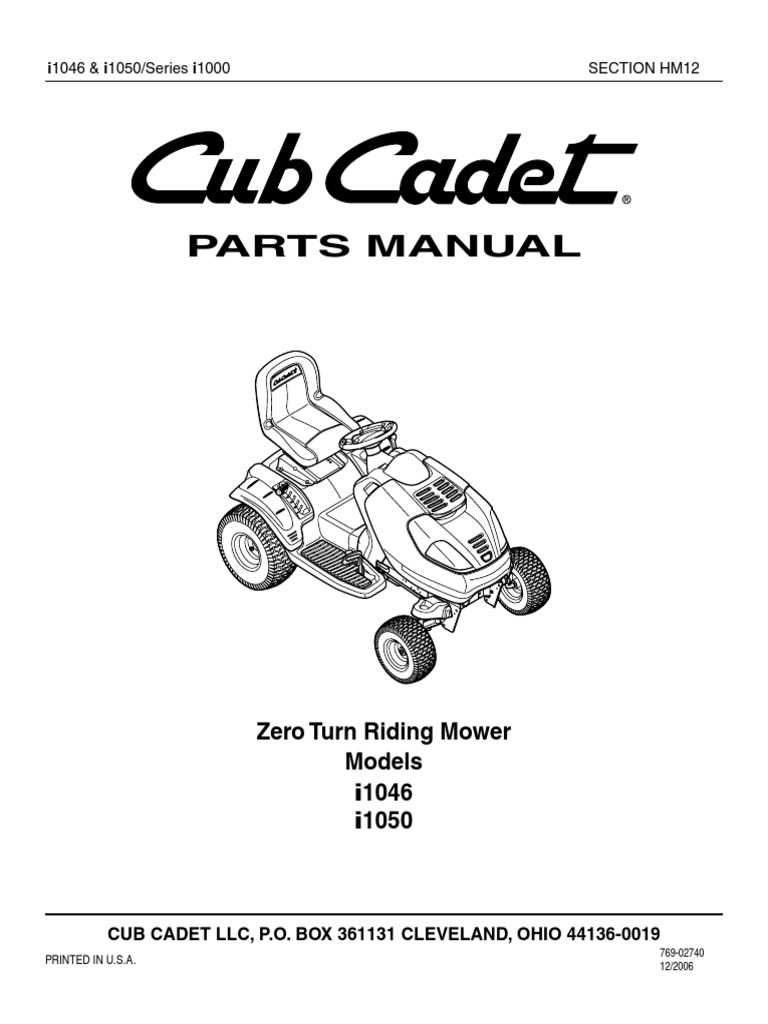 cub cadet lt1046 parts diagram