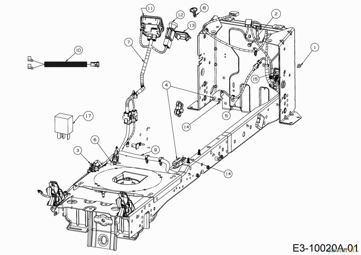 cub cadet xt2 parts diagram