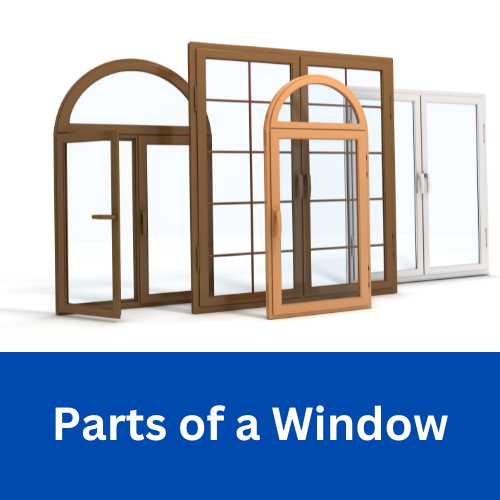 diagram of window parts
