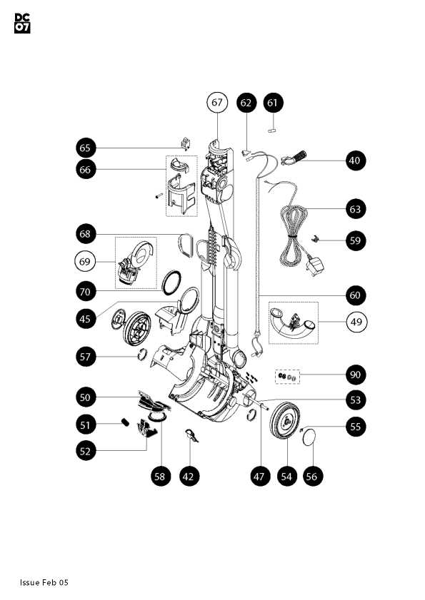 dyson vacuum parts diagram