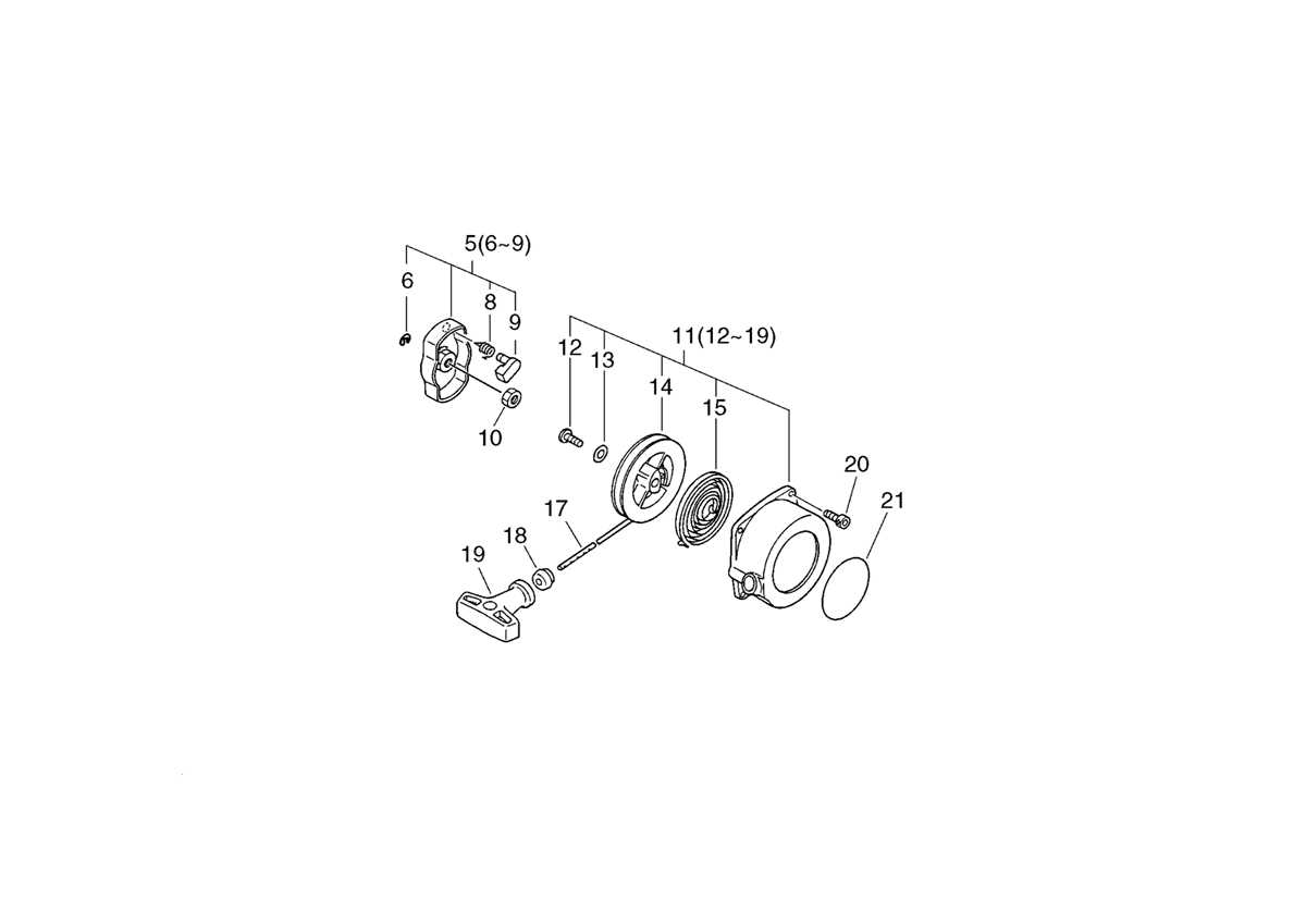 echo weed wacker parts diagram
