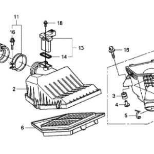 engine compartment honda accord engine parts diagram