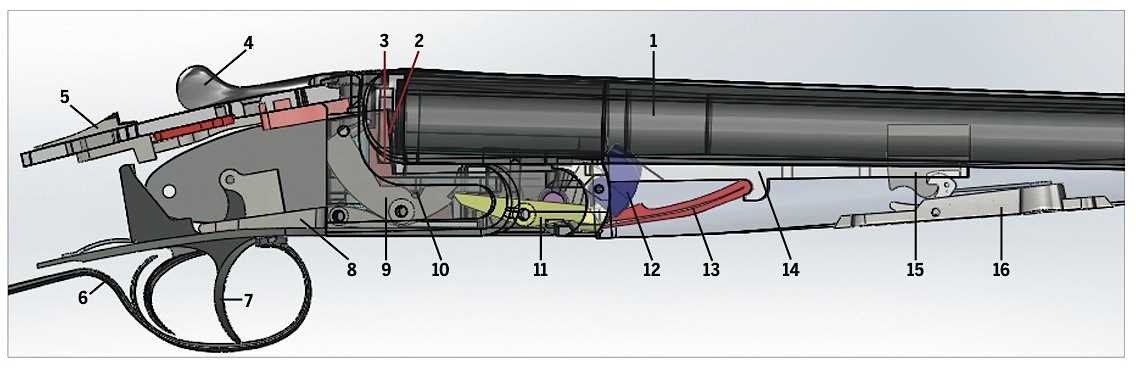 escort shotgun parts diagram