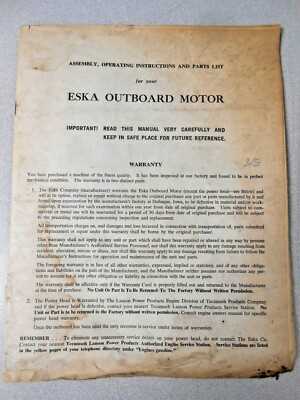 eska outboard parts diagram eska outboard parts diagram