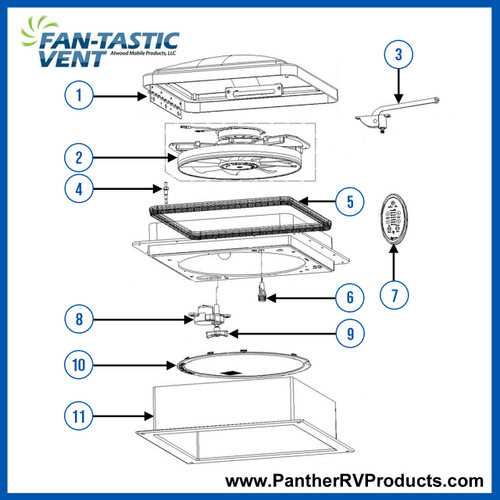 fan parts diagram