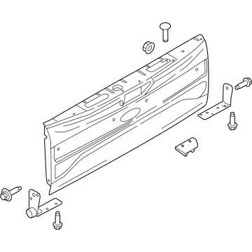 ford tailgate parts diagram ford tailgate parts diagram