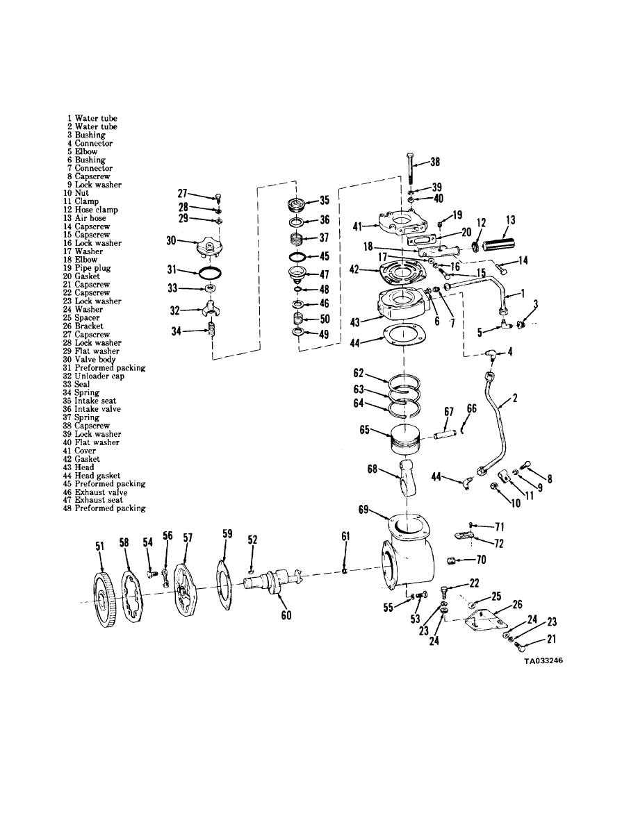 fortress air compressor parts diagram
