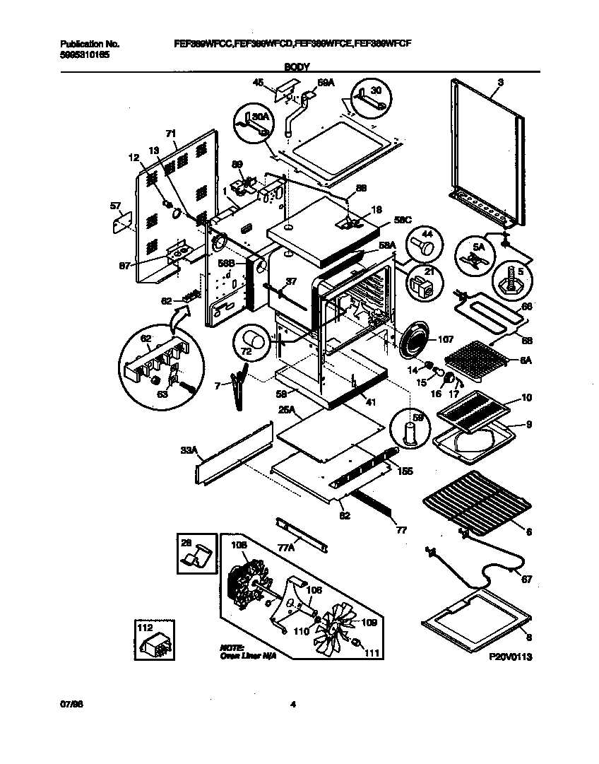frigidaire dishwasher parts diagram