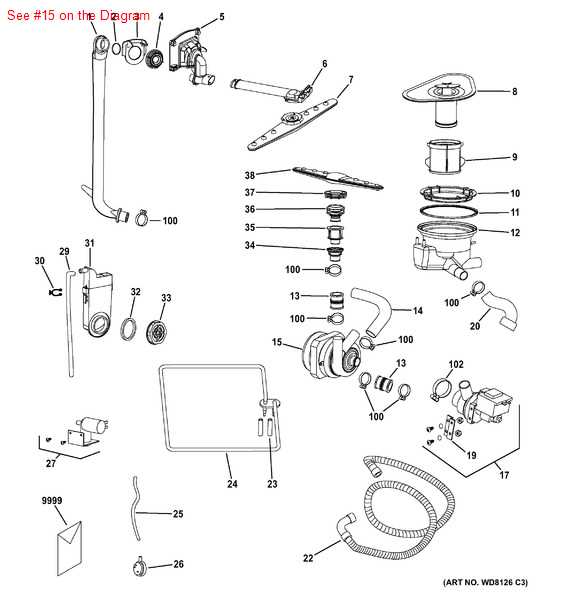 general electric washer parts diagram