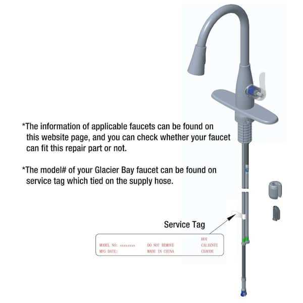glacier bay kitchen faucet parts diagram