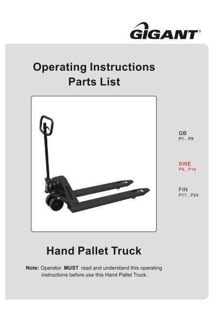 hand truck parts diagram