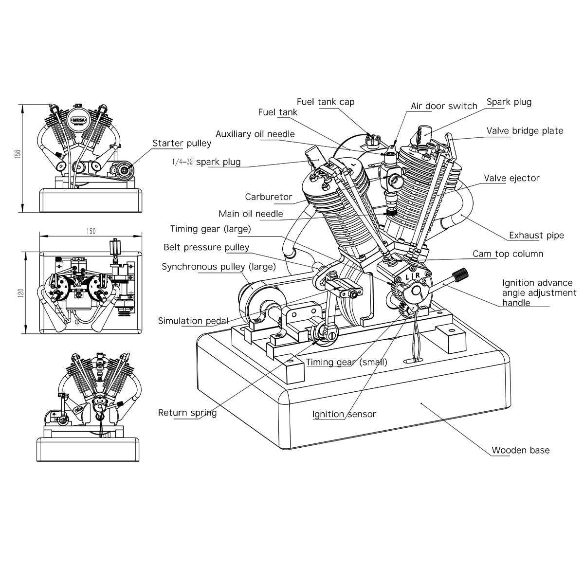 harley engine parts diagram