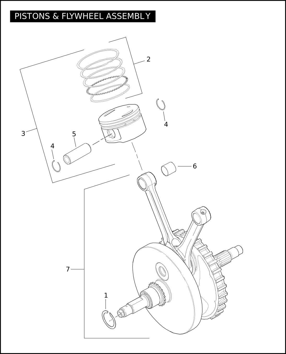 harley evo engine parts diagram