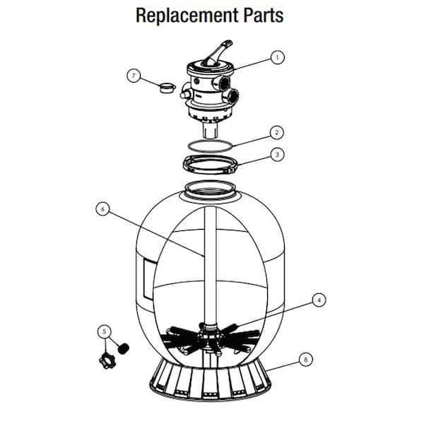 hayward de filter parts diagram hayward de filter parts diagram