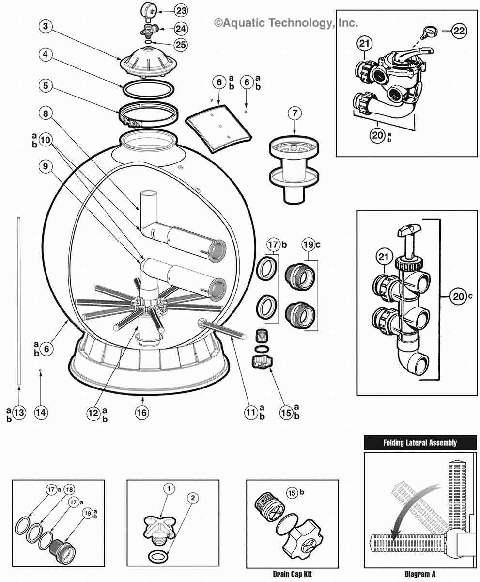hayward filter parts diagram