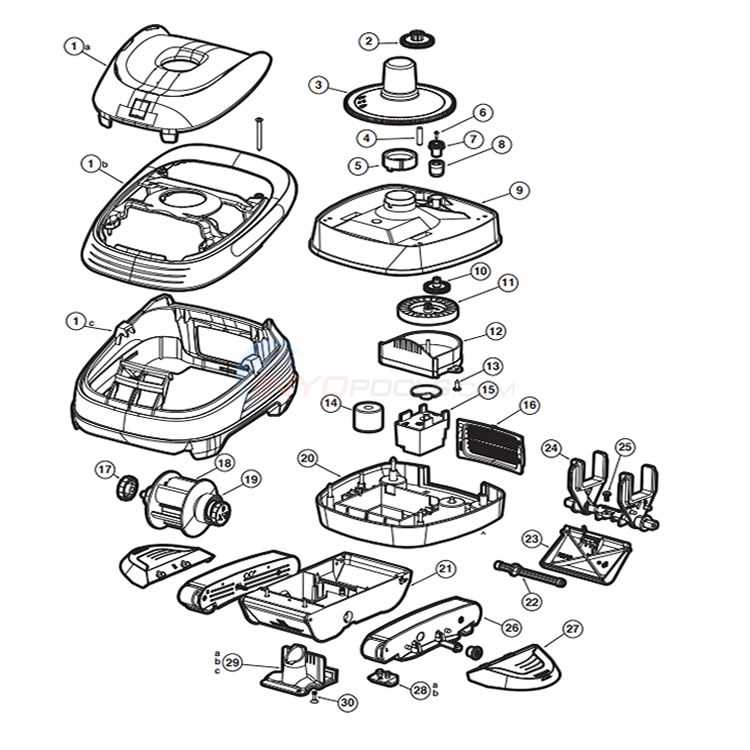 hayward navigator parts diagram