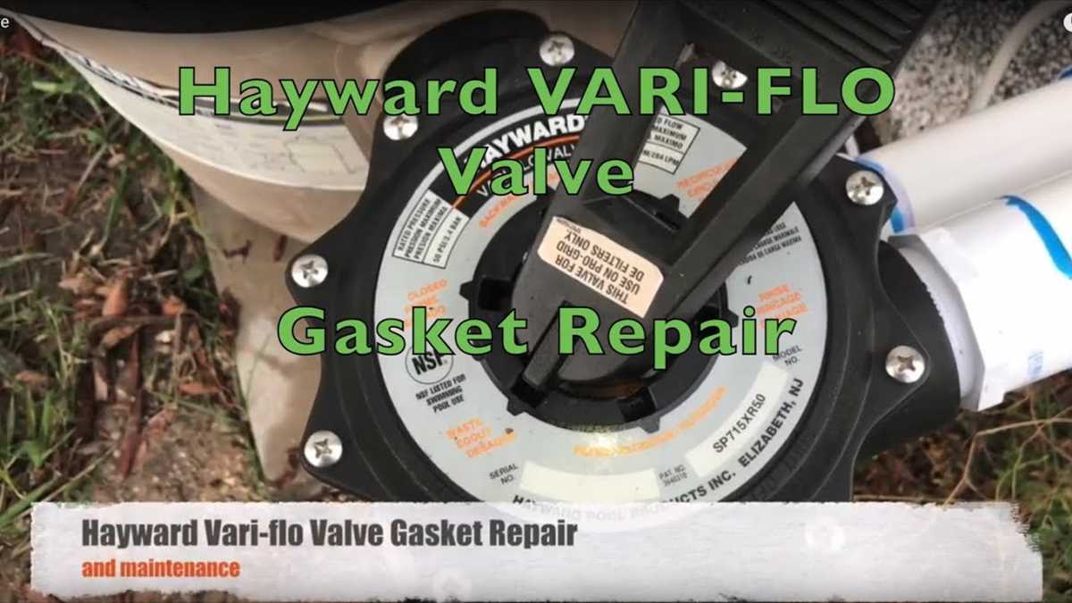 hayward vari flo xl valve parts diagram