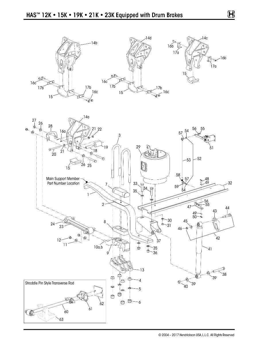 hendrickson suspension parts diagram hendrickson suspension parts diagram