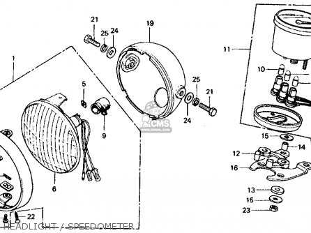 honda ct70 parts diagram