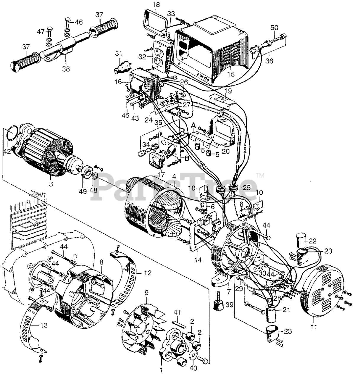 honda generator parts diagram