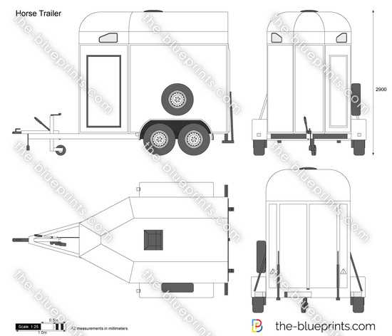 horse trailer parts diagram