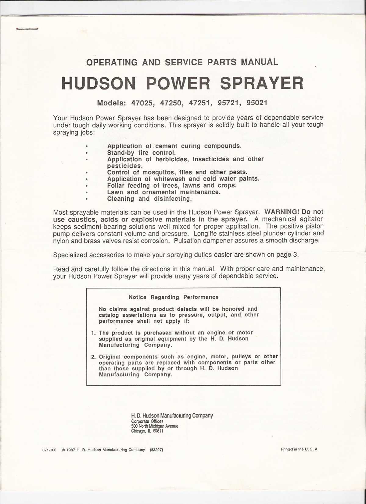 hudson sprayer parts diagram