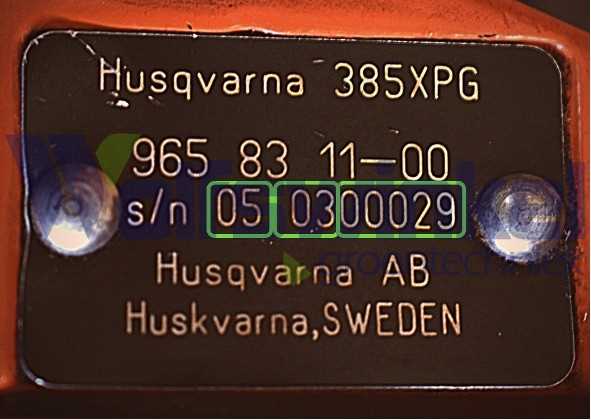 husqvarna 460 rancher parts diagram