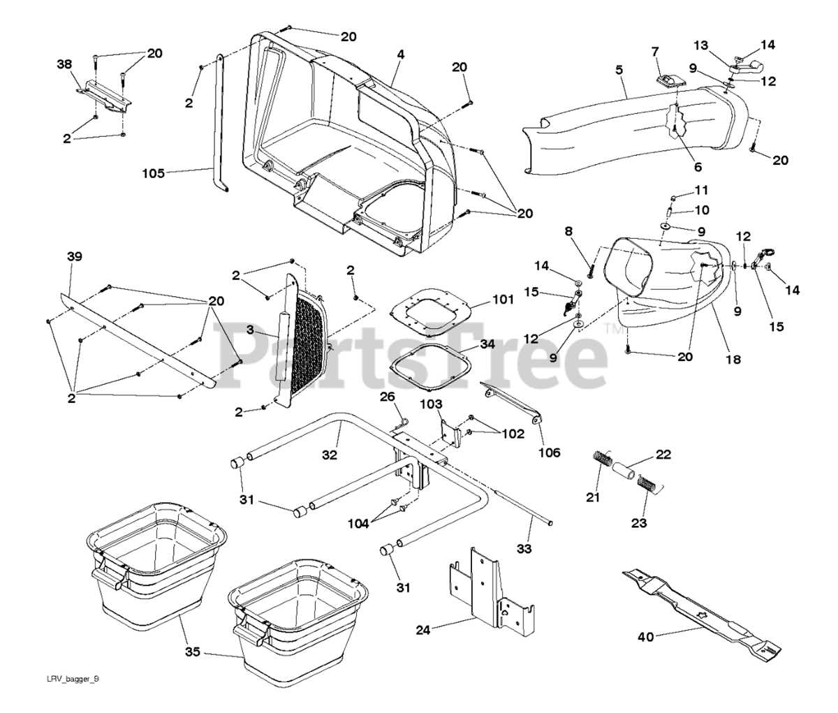 husqvarna bagger parts diagram husqvarna bagger parts diagram