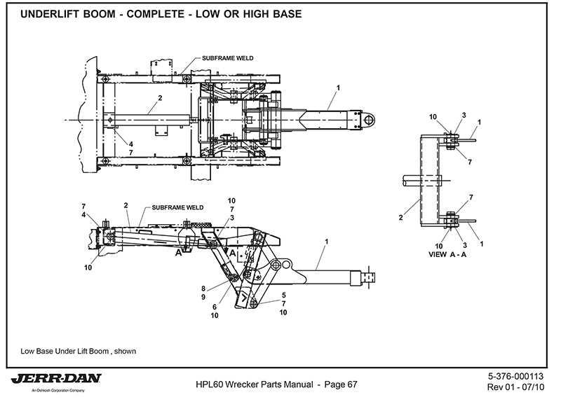 jerr dan wheel lift parts diagram jerr dan wheel lift parts diagram