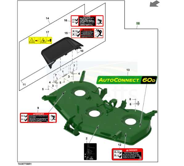 john deere 1023e parts diagram
