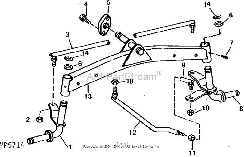 john deere 170 parts diagram